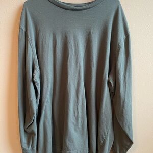 George Olive Green Crew Neck Shirt
